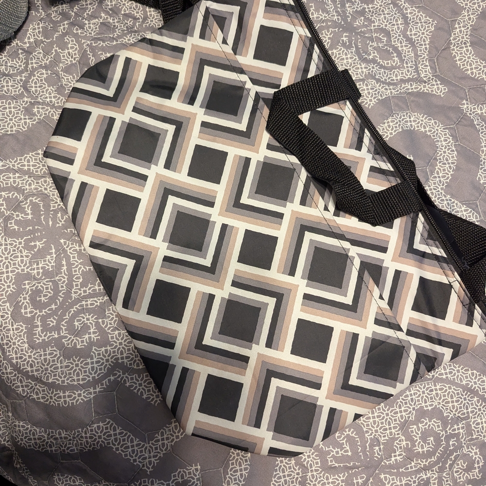 Geometric Pattern Tote Bag
